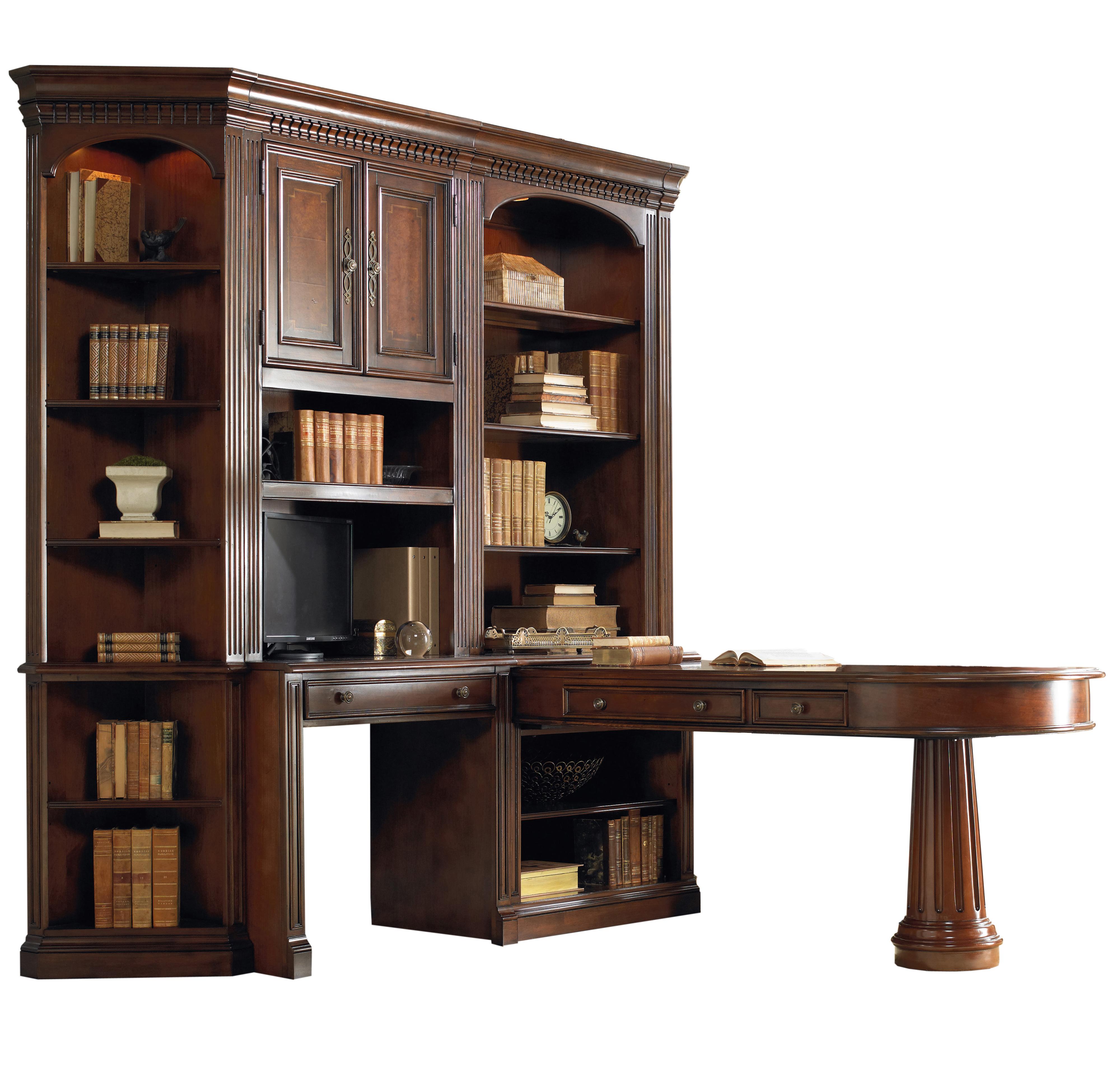 White Wall Unit With Desk / It's definitely ideal for smaller spaces